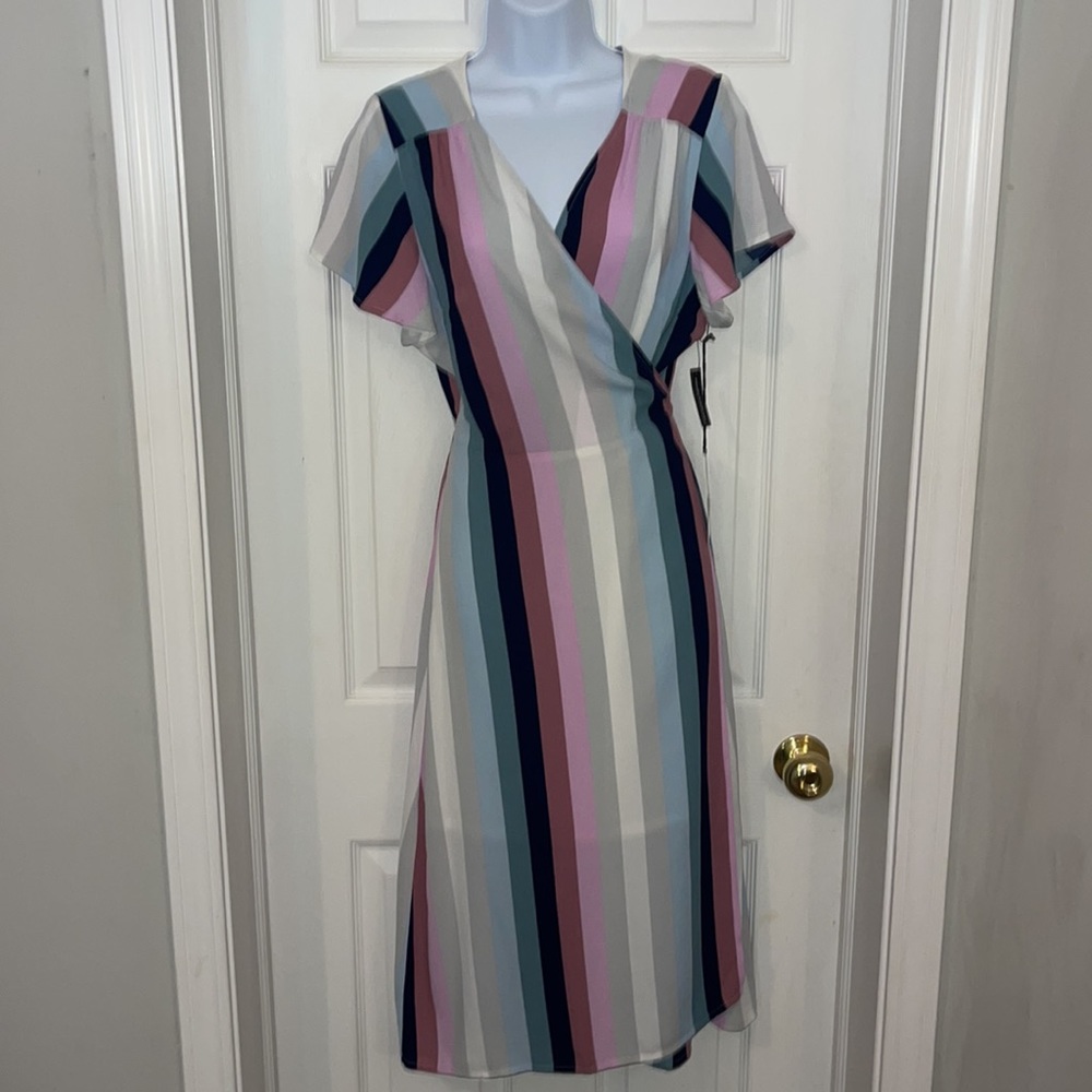Leith wrap dress